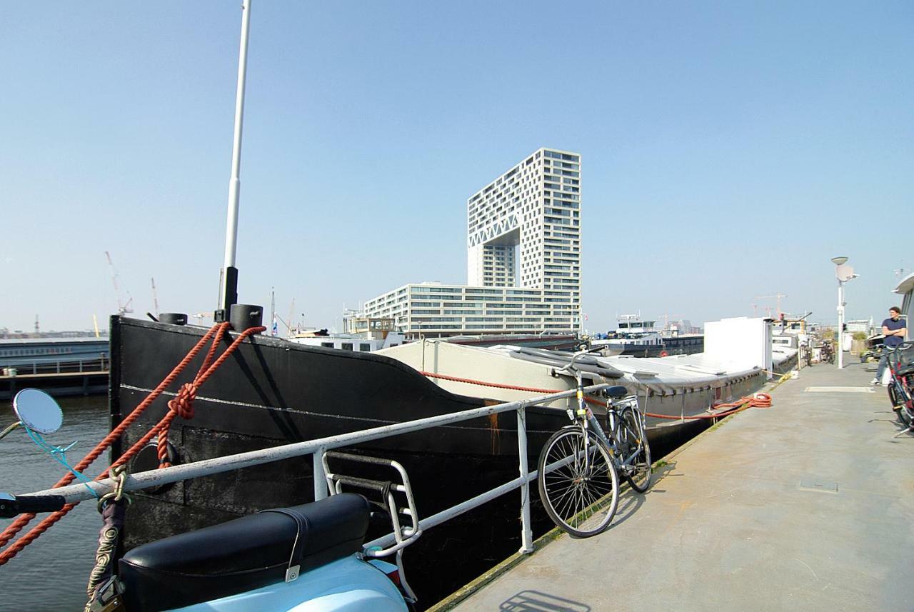 Eco Houseboat Hotell Amsterdam Exteriör bild